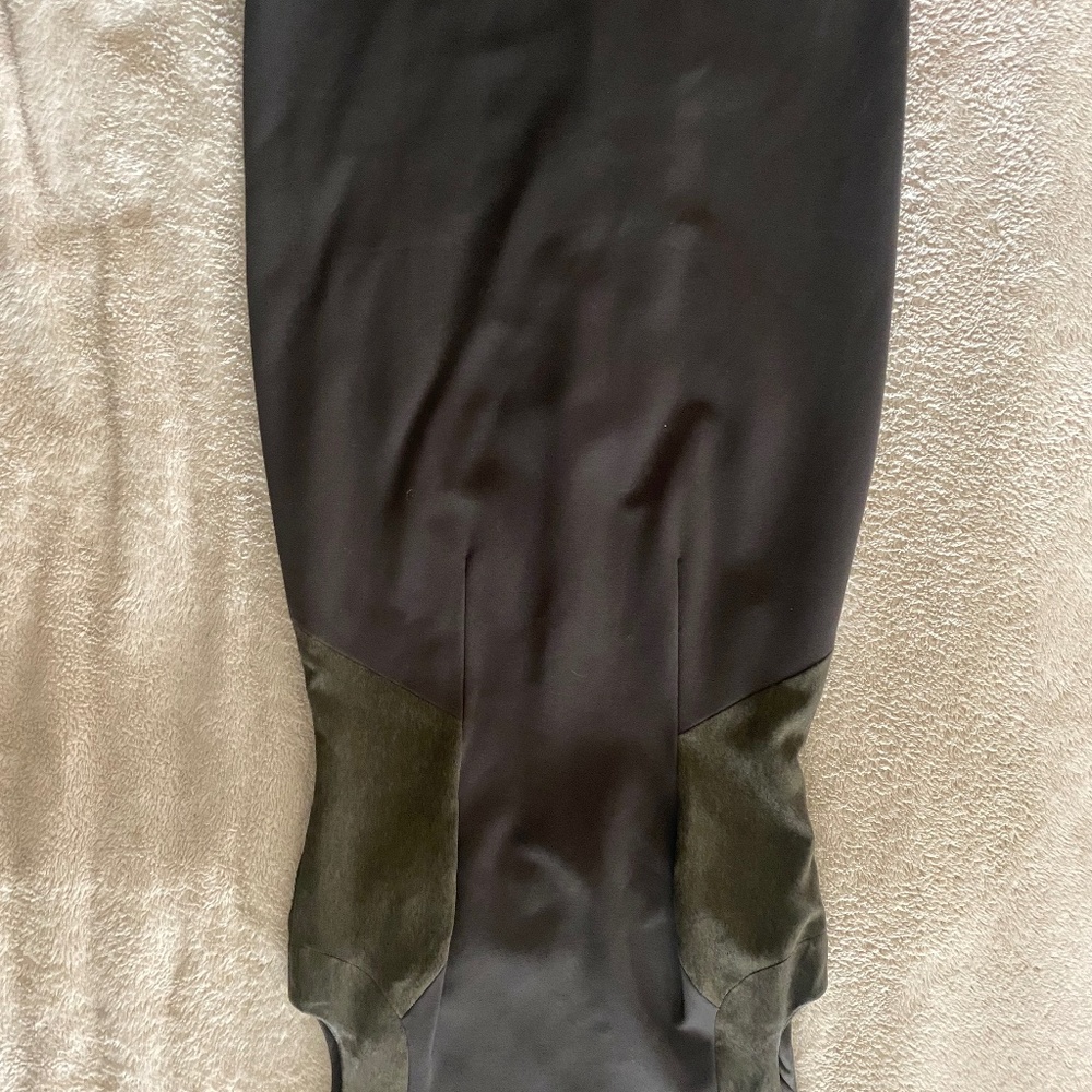 Suede dress